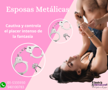 Esposas Metálicas placer intenso de la fantasía